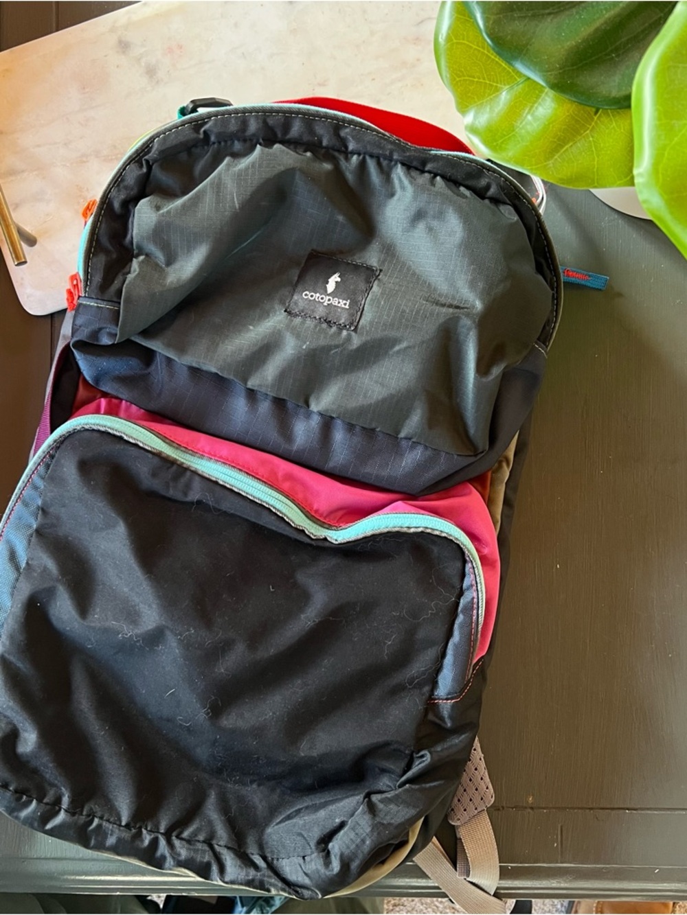 cotopaxi TARSA 16L Del Dia backpack colorful black pink teal backpack travel